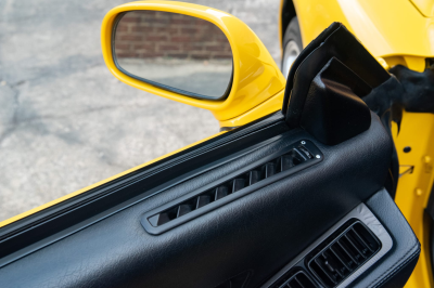 1999 Acura NSX in Spa Yellow over Black