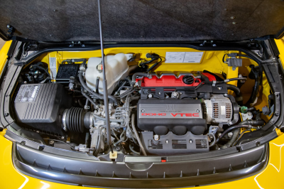 1999 Acura NSX in Spa Yellow over Black