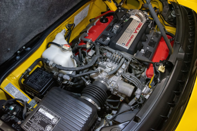 1999 Acura NSX in Spa Yellow over Black
