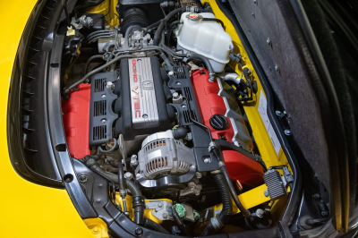 1999 Acura NSX in Spa Yellow over Black