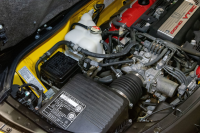 1999 Acura NSX in Spa Yellow over Black
