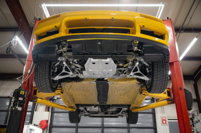 1999 Acura NSX in Spa Yellow over Black