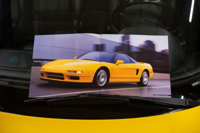 1999 Acura NSX in Spa Yellow over Black