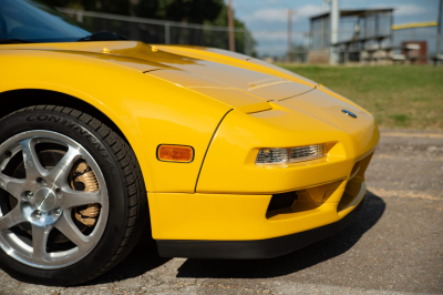 1999 Acura NSX in Spa Yellow over Black