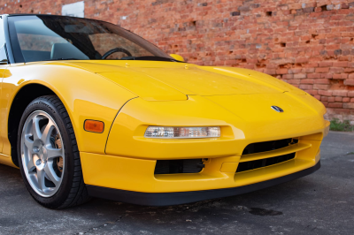 1999 Acura NSX in Spa Yellow over Black