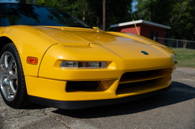 1999 Acura NSX in Spa Yellow over Black