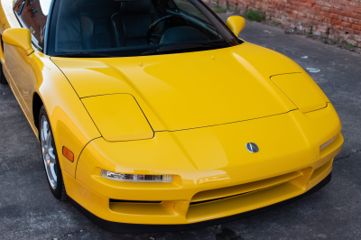 1999 Acura NSX in Spa Yellow over Black