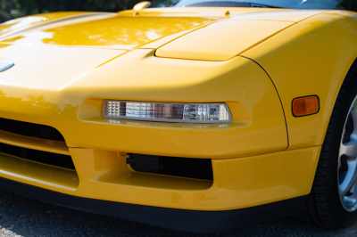 1999 Acura NSX in Spa Yellow over Black