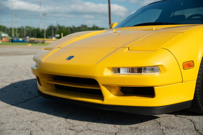 1999 Acura NSX in Spa Yellow over Black