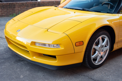 1999 Acura NSX in Spa Yellow over Black