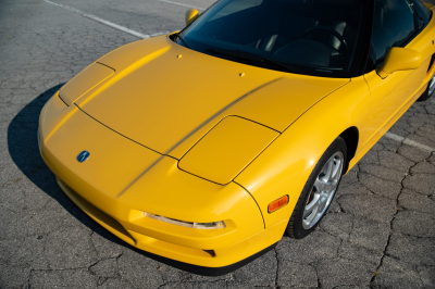 1999 Acura NSX in Spa Yellow over Black