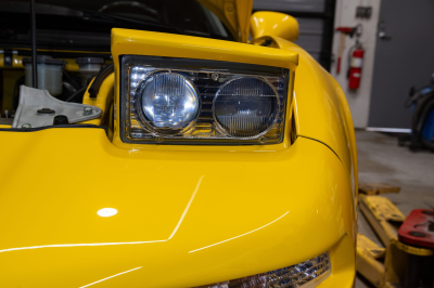 1999 Acura NSX in Spa Yellow over Black