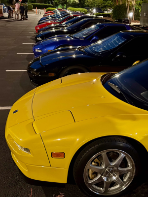 1999 Acura NSX in Spa Yellow over Black