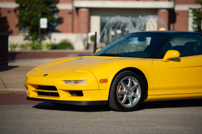 1999 Acura NSX in Spa Yellow over Black