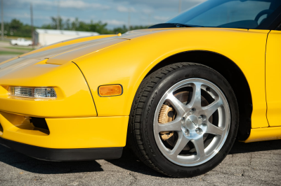 1999 Acura NSX in Spa Yellow over Black