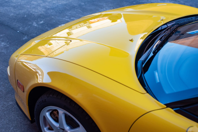 1999 Acura NSX in Spa Yellow over Black