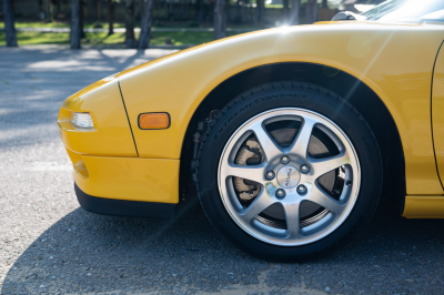 1999 Acura NSX in Spa Yellow over Black