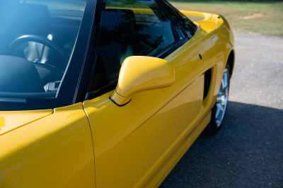1999 Acura NSX in Spa Yellow over Black