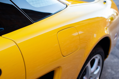 1999 Acura NSX in Spa Yellow over Black
