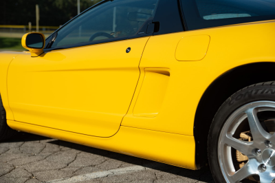 1999 Acura NSX in Spa Yellow over Black