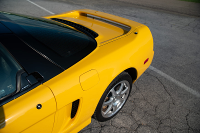 1999 Acura NSX in Spa Yellow over Black
