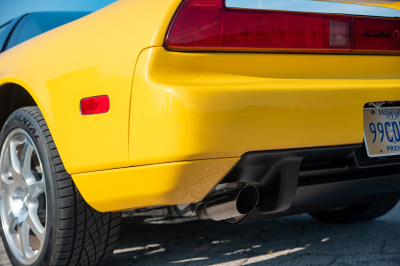 1999 Acura NSX in Spa Yellow over Black