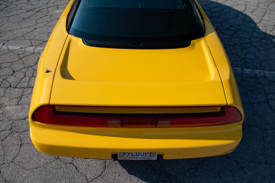 1999 Acura NSX in Spa Yellow over Black