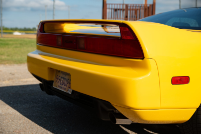 1999 Acura NSX in Spa Yellow over Black