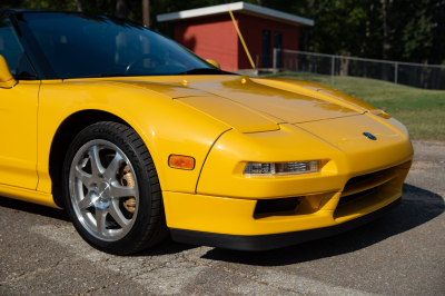 1999 Acura NSX in Spa Yellow over Black