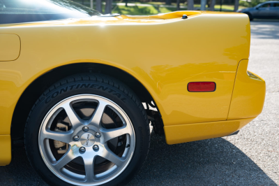 1999 Acura NSX in Spa Yellow over Black