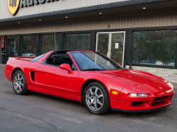 1996 Acura NSX in Formula Red over Black