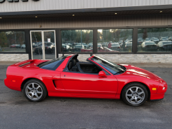 1996 Acura NSX in Formula Red over Black