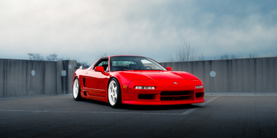 1997 Acura NSX in Formula Red over Black
