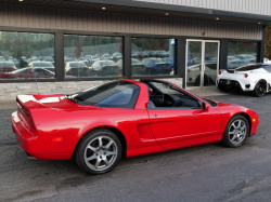 1996 Acura NSX in Formula Red over Black