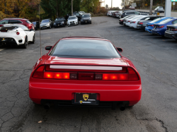 1996 Acura NSX in Formula Red over Black