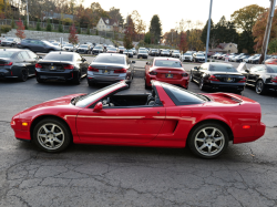 1996 Acura NSX in Formula Red over Black