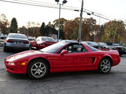 1996 Acura NSX in Formula Red over Black