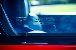 1996 Acura NSX in Formula Red over Black