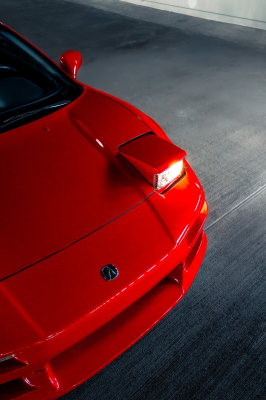 1997 Acura NSX in Formula Red over Black