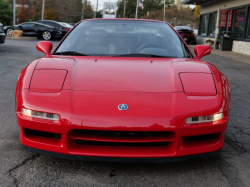 1996 Acura NSX in Formula Red over Black