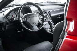 1996 Acura NSX in Formula Red over Black