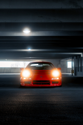 1997 Acura NSX in Formula Red over Black
