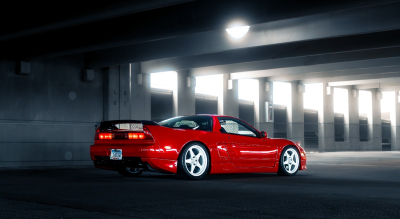 1997 Acura NSX in Formula Red over Black