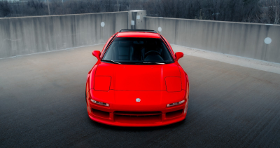 1997 Acura NSX in Formula Red over Black