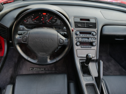 1996 Acura NSX in Formula Red over Black