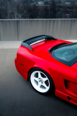 1997 Acura NSX in Formula Red over Black