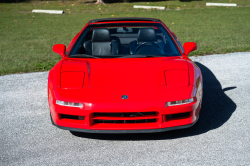 1996 Acura NSX in Formula Red over Black