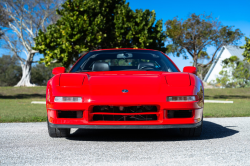 1996 Acura NSX in Formula Red over Black