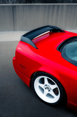 1997 Acura NSX in Formula Red over Black