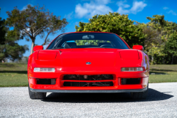 1996 Acura NSX in Formula Red over Black